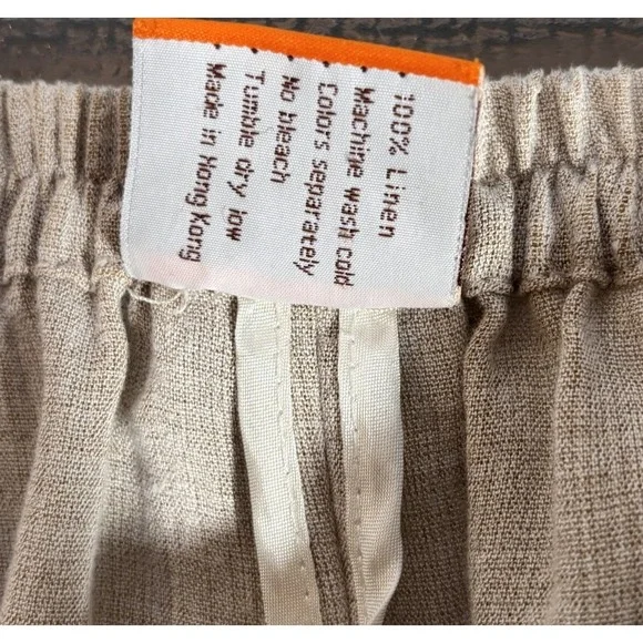 Vintage Fridaze Linen Pants Womens XS Resort Spring Break Beach Vacation Travel - Picture 4 of 8